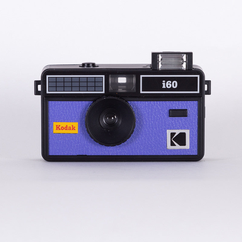 Retro Camera with Fixed Focus, Black/Purple, Kodak i60