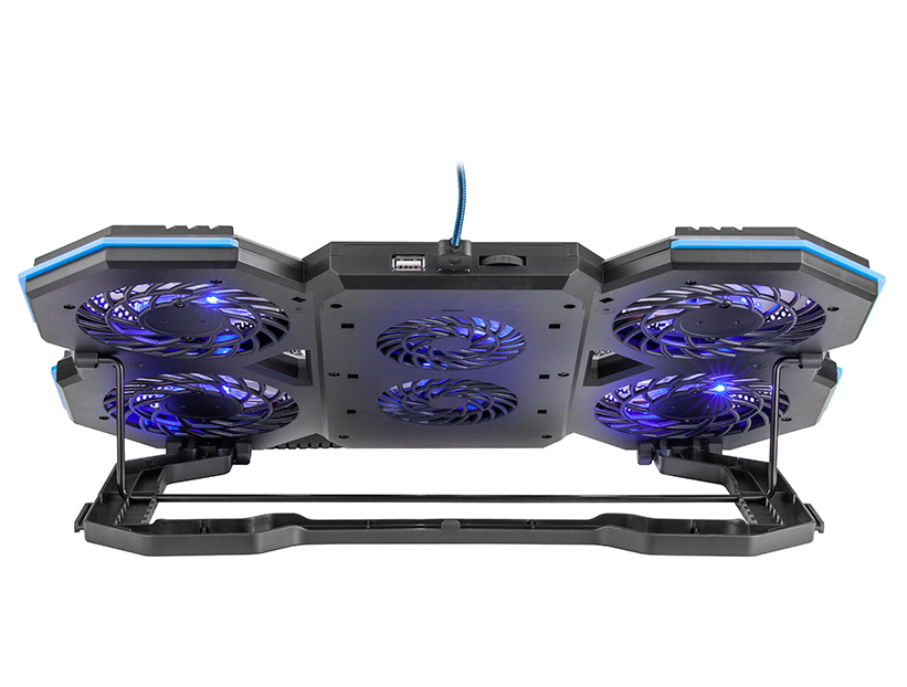 Dzesēšanas ierīce ar LED gaismu, 6 ventilatoriem Tracer Transform 17