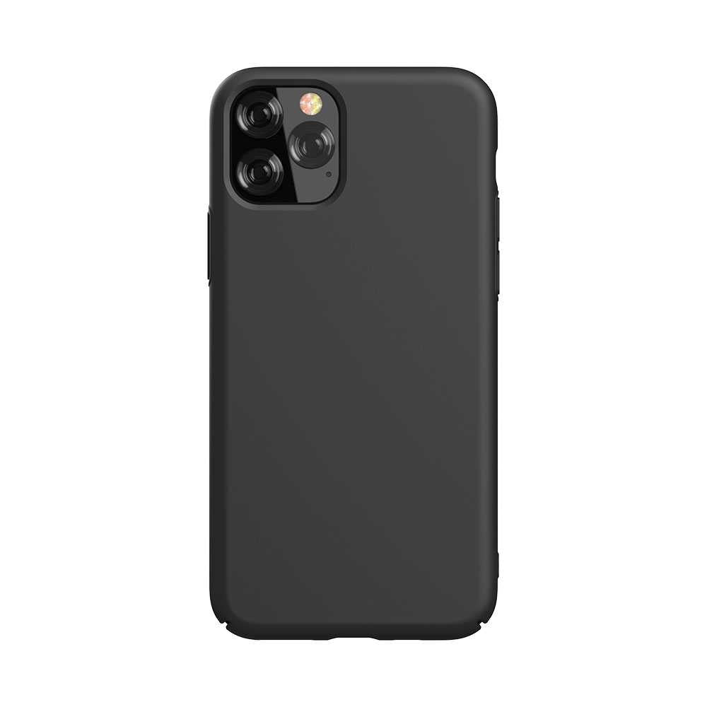 Silicone Protective Cover for iPhone 12 Pro Max, Devia Nature, Black 