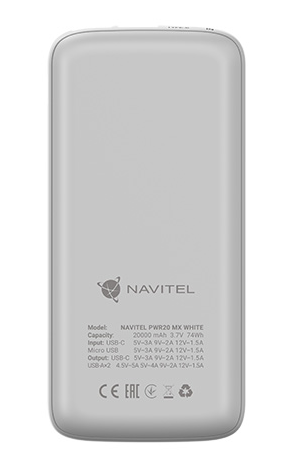 Navitel PWR20 MX White