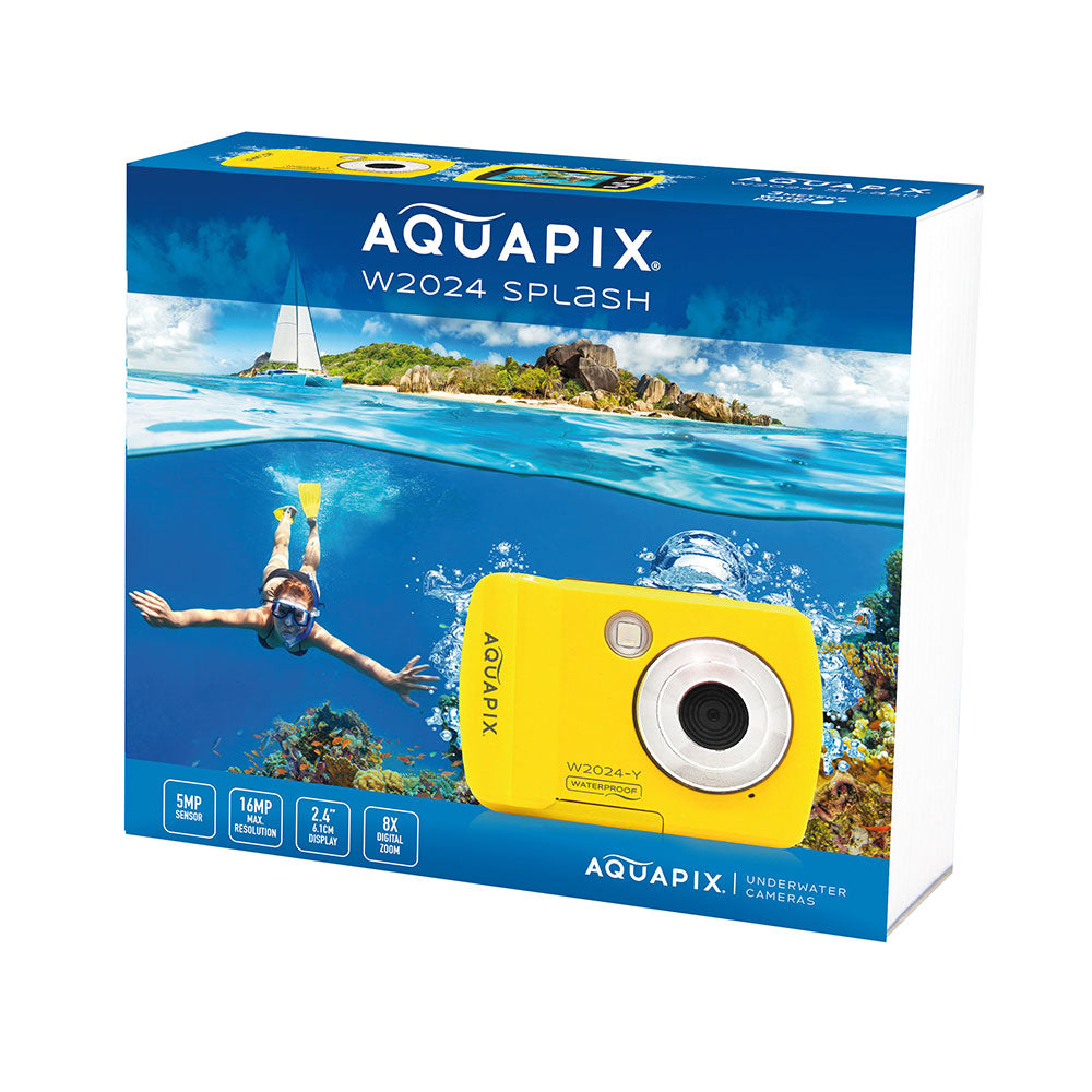 Digital underwater camera with 16MP resolution - Easypix Aquapix W2024 Splash