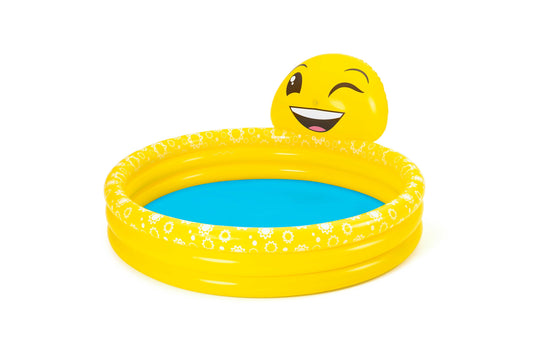 Smaidiņa dizaina baseins ar ūdens smidzinātāju Bestway Summer Smiles Sprayer Pool