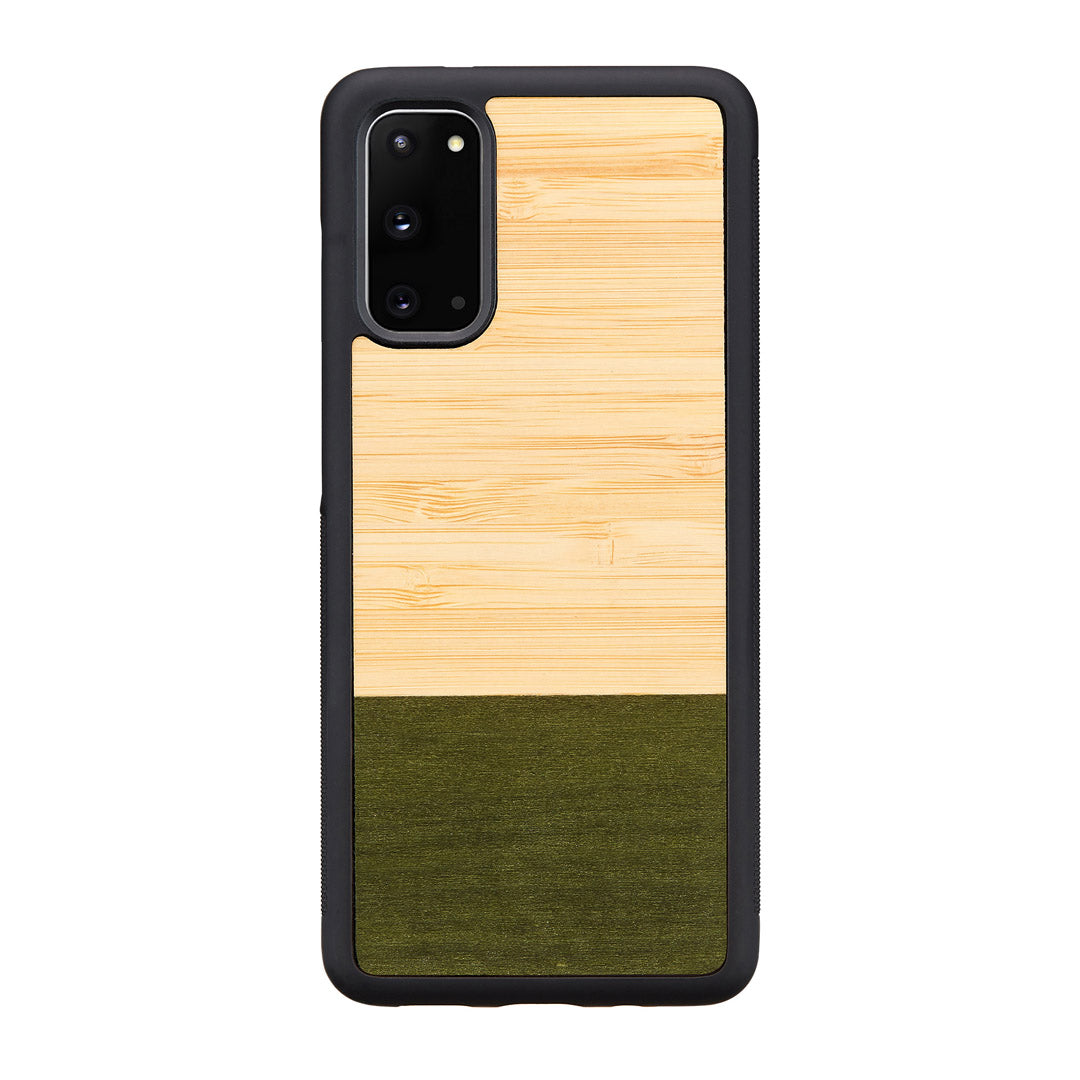 Wooden case for Samsung Galaxy S20, bamboo, MAN&amp;WOOD