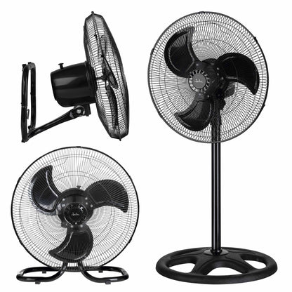 Floor, Table and Wall Fan with 3 Speeds, Jata JVVP3046