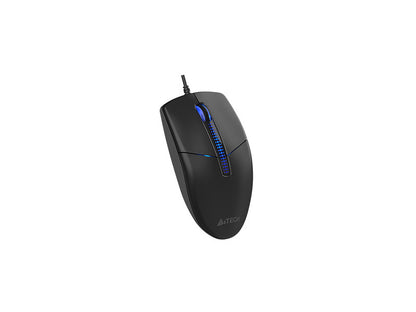 Optical mouse with USB connection, 1200 DPI, A4Tech N-530S