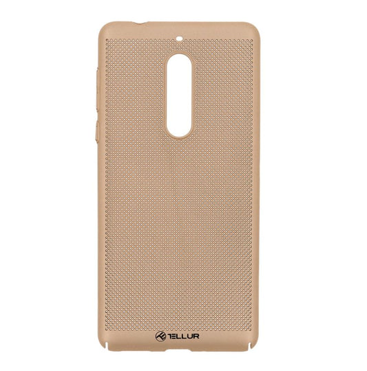 Protective cover with heat dissipation for Nokia 5, gold, Tellur