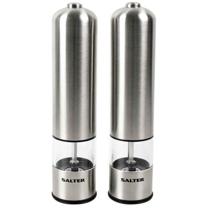 Electronic salt and pepper mill made of stainless steel - Salter 7722 SSTURA