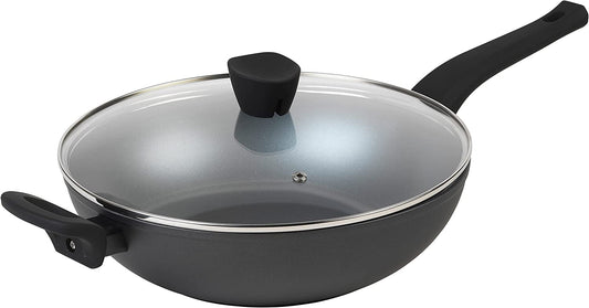 Wok panna ar nelīpošu pārklājumu, Russell Hobbs RH01709EU Pearlised, 28cm