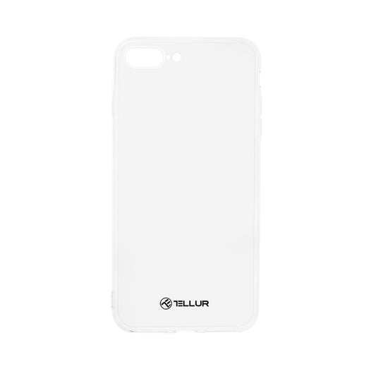 Silicone cover for iPhone 8 Plus - transparent Tellur 