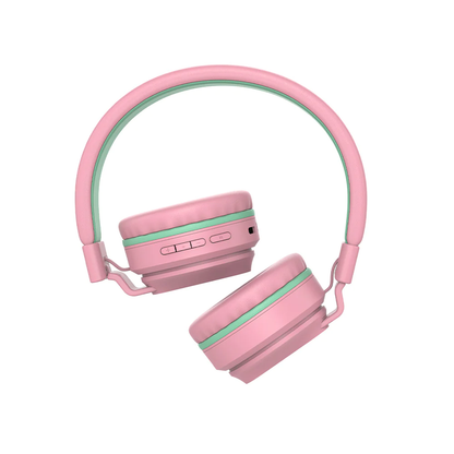 Накладные Bluetooth-наушники Tellur Buddy, розовые
