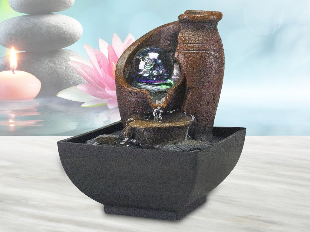 Zen water fountain with LED light - Beper P201UTP201