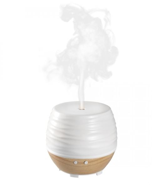 Ultrasonic aroma diffuser with ceramic design, Ellia ARM-535TWT-WW