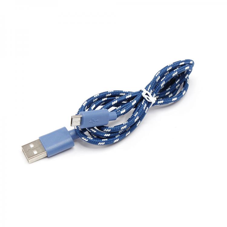 Sbox USB-1031BL USB-&gt;Micro USB 1M синий