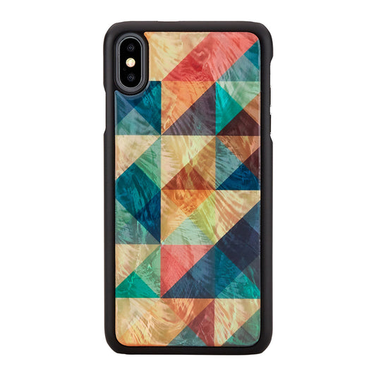 Smartphone cover mosaic black iPhone XS Max iKins