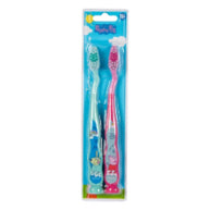 Children's toothbrush set with caps, Peppa Pig 3762