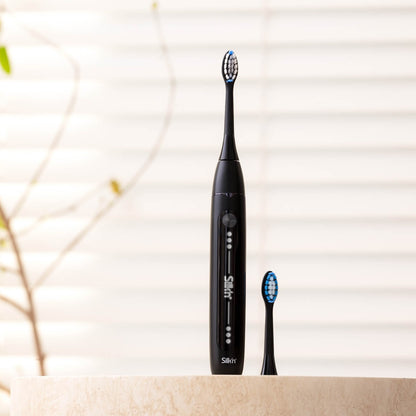 Sonic electric toothbrush with long battery life, Silkn SonicYou Black SY1PE1Z001