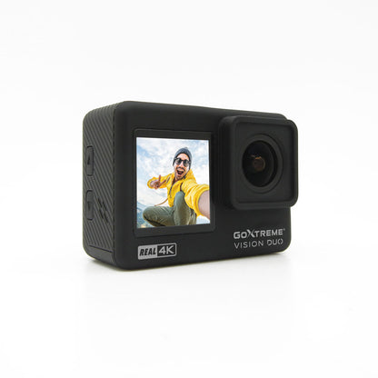 Action camera with 4K video and dual display - GoXtreme Vision Duo 20161