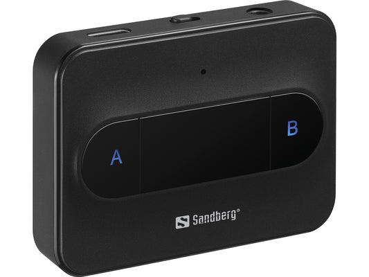 Bluetooth-адаптер Sandberg 450-13 — позволяет подключить 2 Bluetooth-наушника к телевизору, V5.3