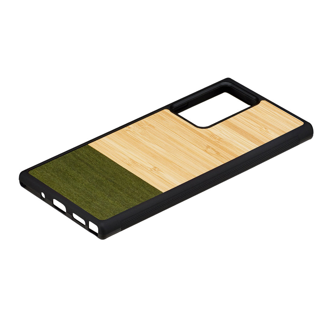 Samsung Galaxy Note20 Ultra Black Bamboo Wood Cover