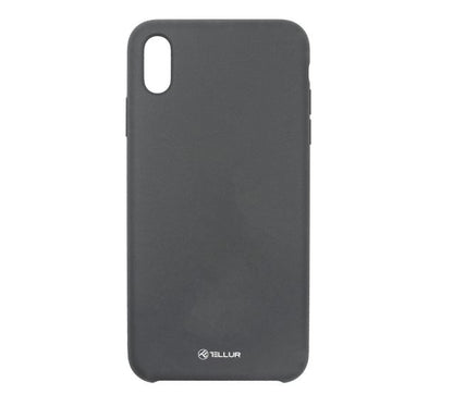 Liquid Silicone Black Cover iPhone XS MAX Tellur