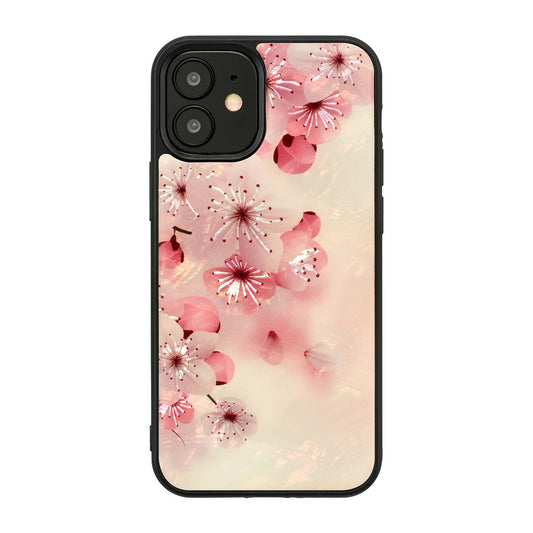 iPhone 12 mini case with cherry blossoms - iKins