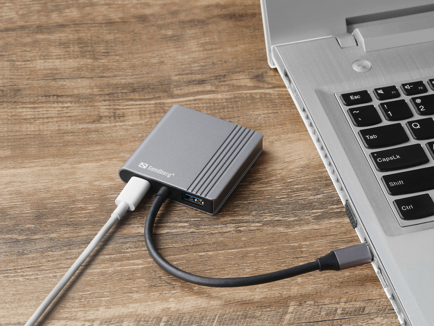 Sandberg 136-44 USB-C Dock 2xHDMI+USB+PD