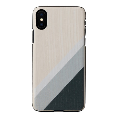 Cover for smartphone iPhone X/XS, natural wood, MAN&amp;WOOD