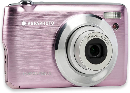 Digital camera with Full HD video, AgfaPhoto DC8200 pink