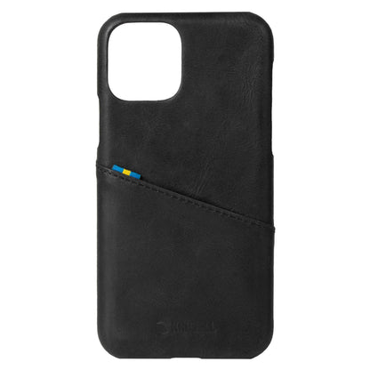 Чехол для телефона с держателем для карт Apple iPhone 12 Pro Max винтажный черный Krusell Sunne