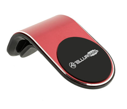 Car phone holder - magnetic, red, Tellur MCM7