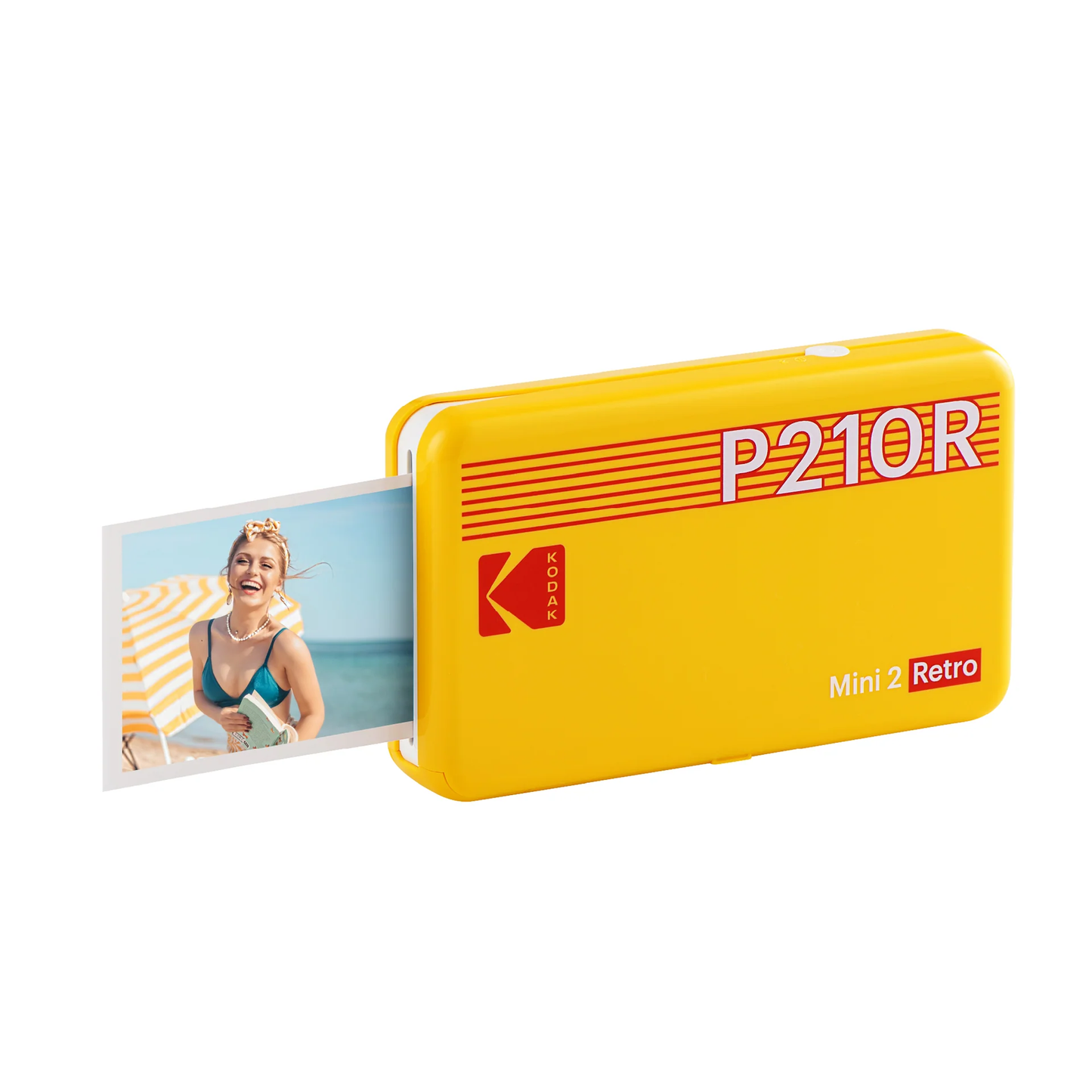 Portatīvais foto printeris Kodak Mini 2 Retro Instant Photo Printer Yellow