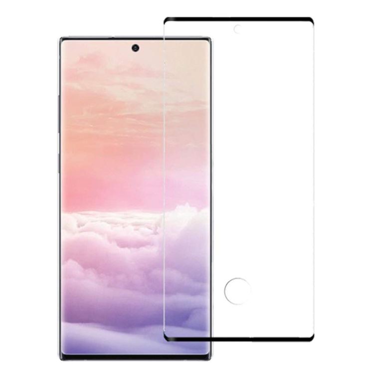 Rūdīts Ekrāna Aizsargs 3D Pilna Līme Samsung Galaxy Note 10, Tellur