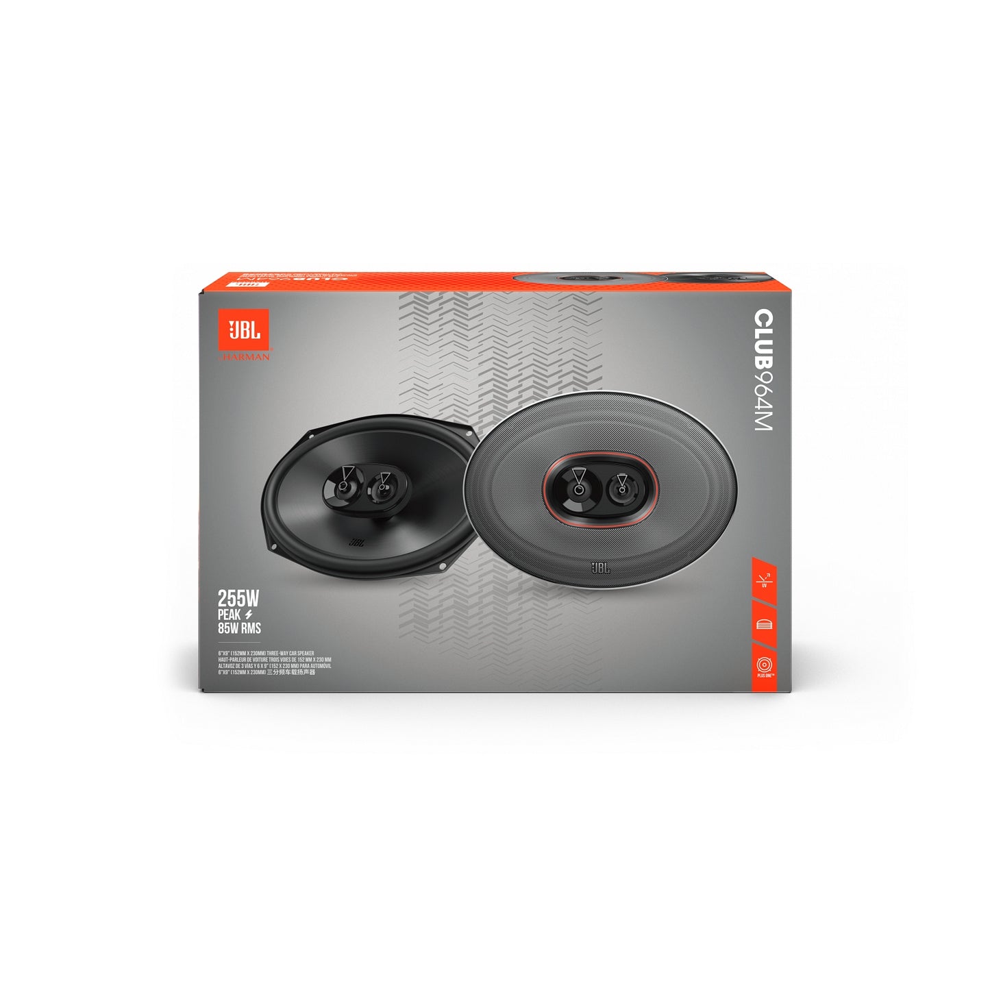 Auto skaļrunis JBL Club 964M 15,2cm x 23cm 3-Way Coaxial