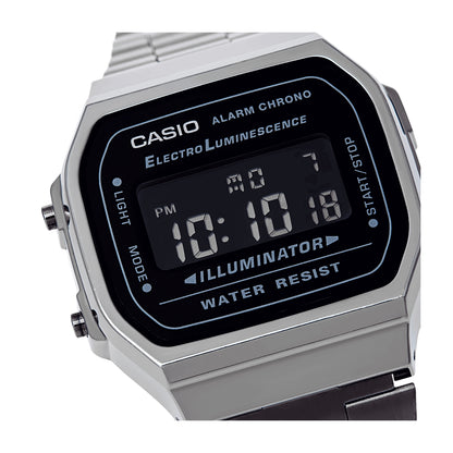 Цифровые часы унисекс CASIO Vintage Collection A168WEGG-1BEF, черные