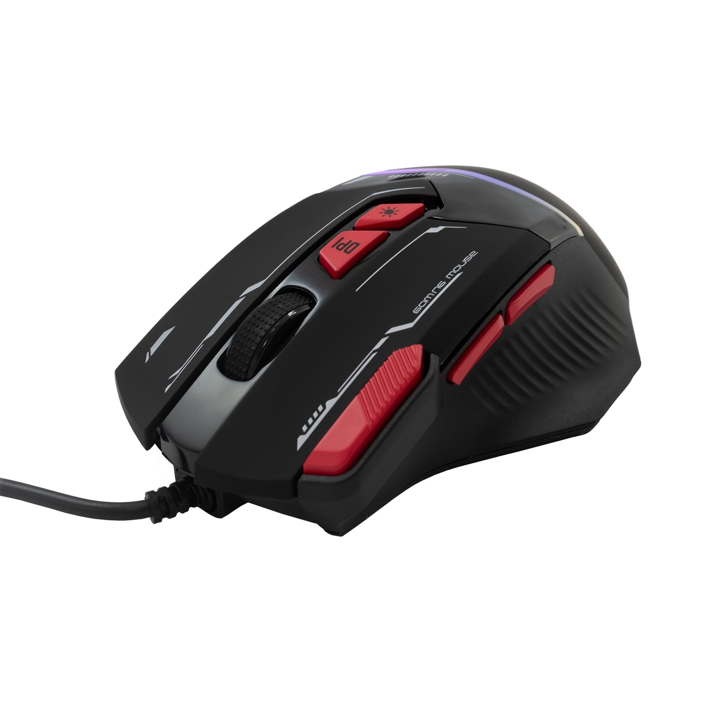 Optical gaming mouse with RGB lighting Baracuda BGM-041 MANTA