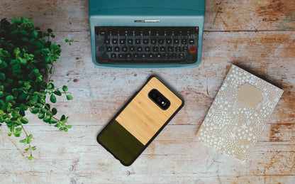 Cover made of natural wood Samsung Galaxy S10e