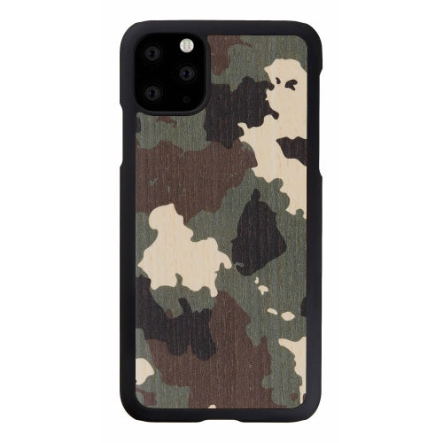 iPhone 11 Pro Max protective cover camouflage black - MAN&amp;WOOD