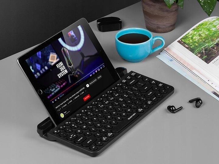 Комплект беспроводной клавиатуры и мыши A4Tech FSTYLER FBK30, черный 47123