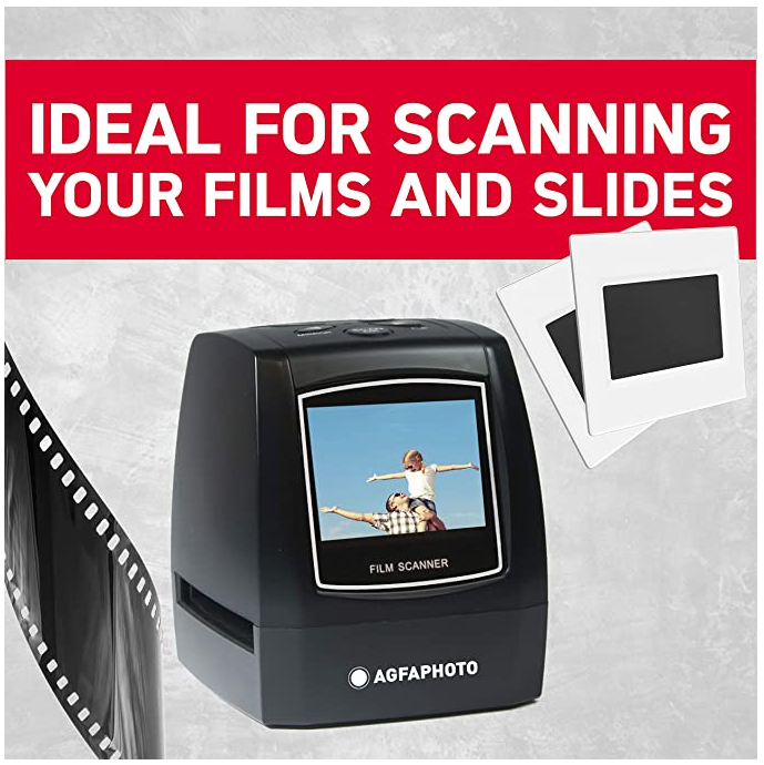 Digital film scanner with 2.4 inch LCD, AGFA AFS100