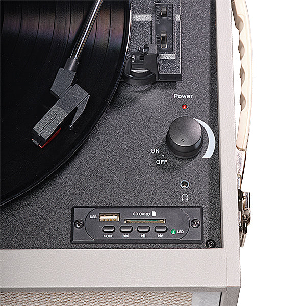 Autonomous vinyl record player with Bluetooth and FM Denver VPR-250