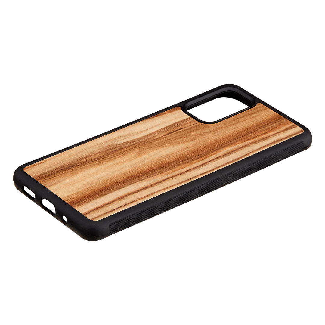 Samsung Galaxy S20+ Black Wood Cover, MAN&amp;WOOD