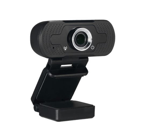 Full HD webcam with manual focus and noise reduction microphone, Tellur Basic, 2MP