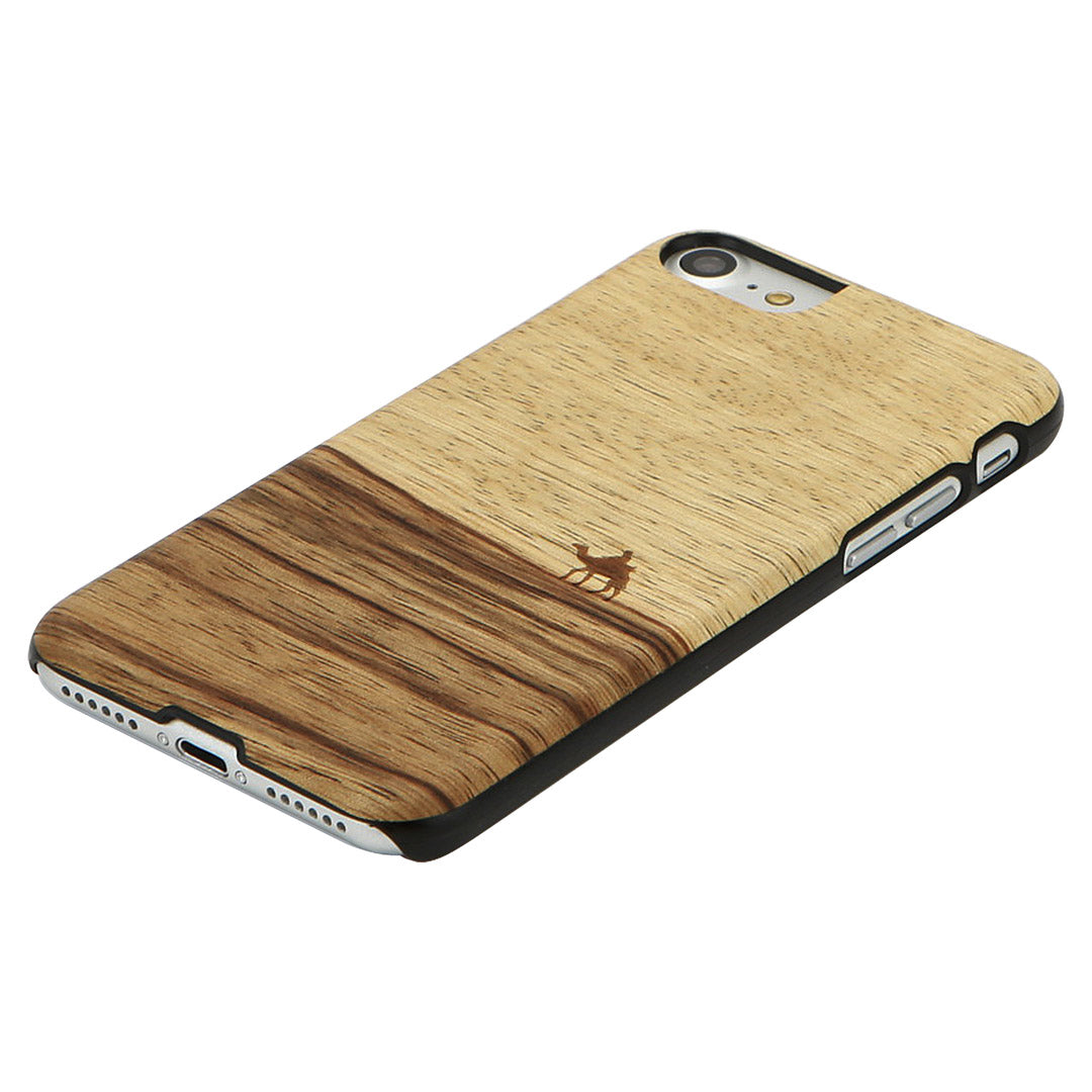 iPhone 7/8 protective cover made of natural wood MAN&amp;WOOD