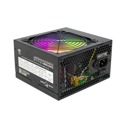 Power Supply White Shark GPSU-W500F Captain-2 500W 80+ RGB - ATX, 120 mm RGB Fan