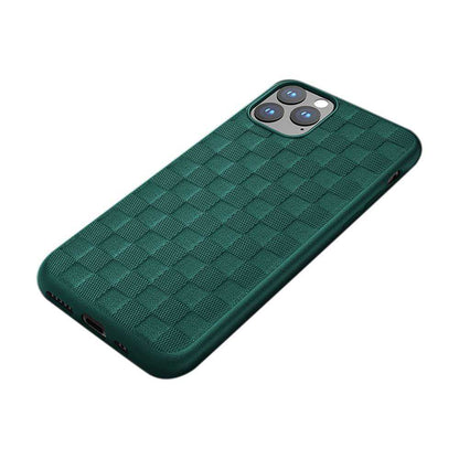 Мягкий чехол Devia Woven2 Pattern Design для iPhone 11 Pro, зеленый