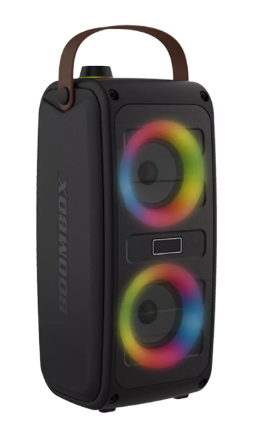Bluetooth Skaļrunis ar RGB Efektiem un Mikrofona Ieeju - Denver BTV-230