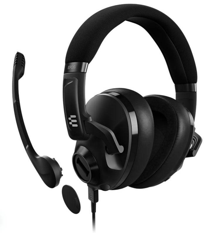 Bluetooth Headphones Black - Epos H3 Hybrid