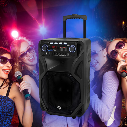 Portable Speaker With Bluetooth, Disco Lights - Manta SPK5021PRO