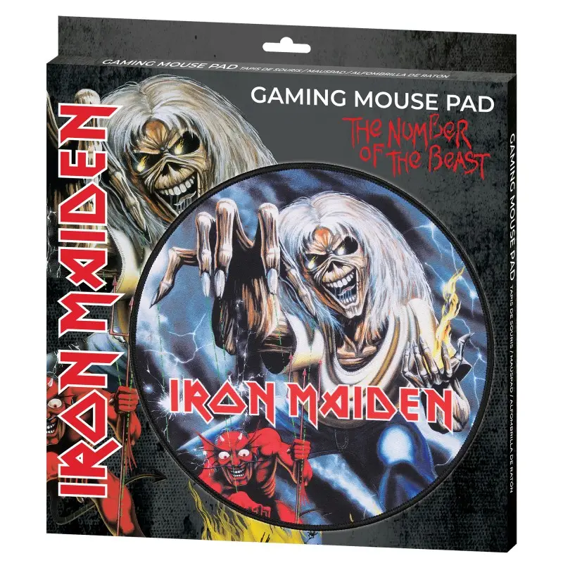 Subsonic Gaming Mouse Pad Iron Maiden Number Of The Beast