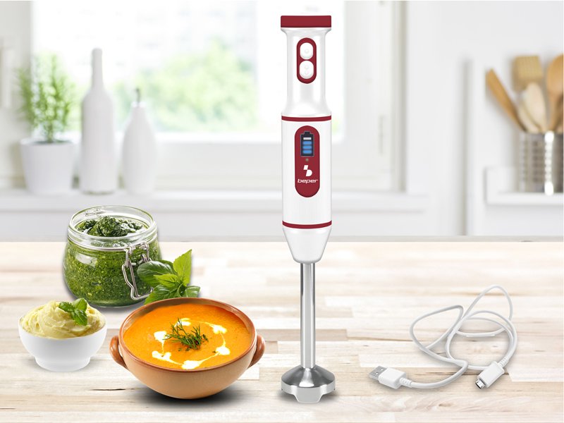 Beper P102FRU300 Rechargeable Cordless Hand Blender